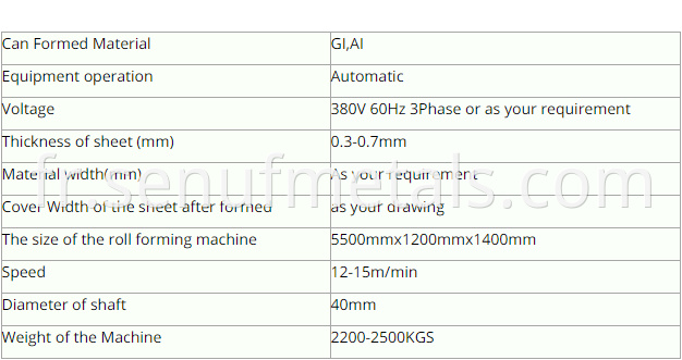 Cz Purlin Roll Forming Machine2